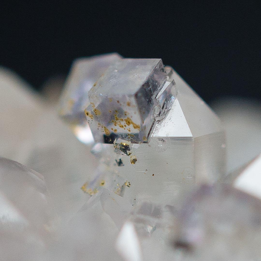 中国 ロードクロサイト フローライト 天然石 原石 鉱物標本 鉱石 蛍石 713