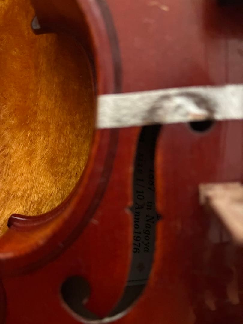 SUZUKI バイオリン ケース付き　1/10 ケース付き