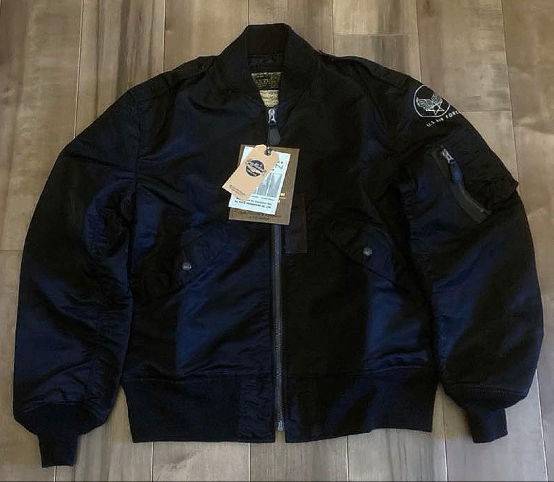 バズリクソンズ・ウィリアム・ギブソン ボンバージャケット L-2B MA-1