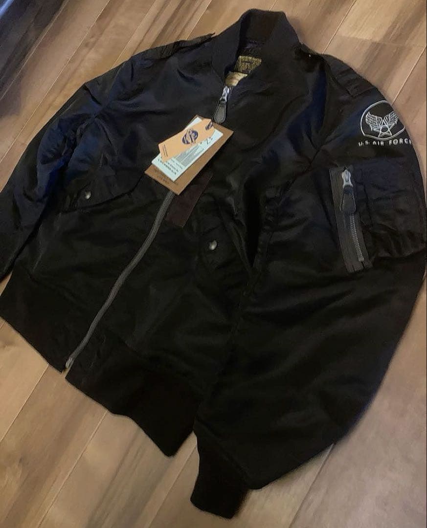 バズリクソンズ・ウィリアム・ギブソン ボンバージャケット L-2B MA-1