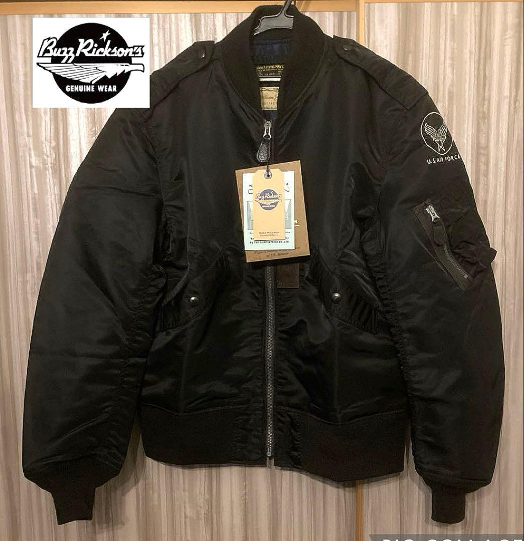 バズリクソンズ・ウィリアム・ギブソン ボンバージャケット L-2B MA-1