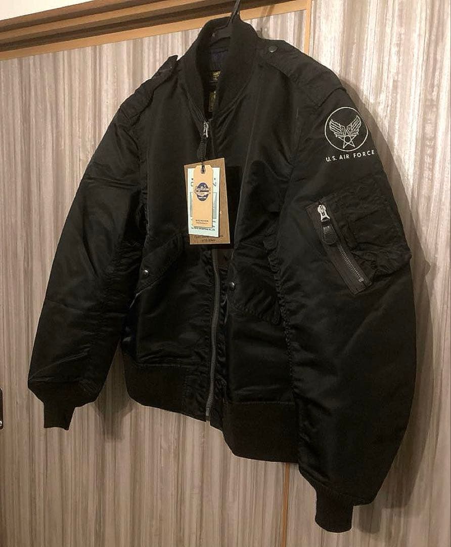 バズリクソンズ・ウィリアム・ギブソン ボンバージャケット L-2B MA-1