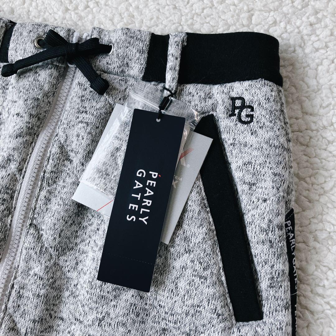 【タグ付新品】パーリーゲイツ ニットフリース×DIAPLEX スカート 0