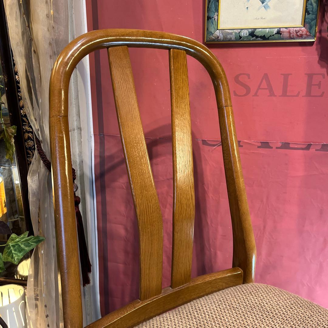 80’s ヴィンテージ 池田木工　北欧スタイル　ハイバックチェア