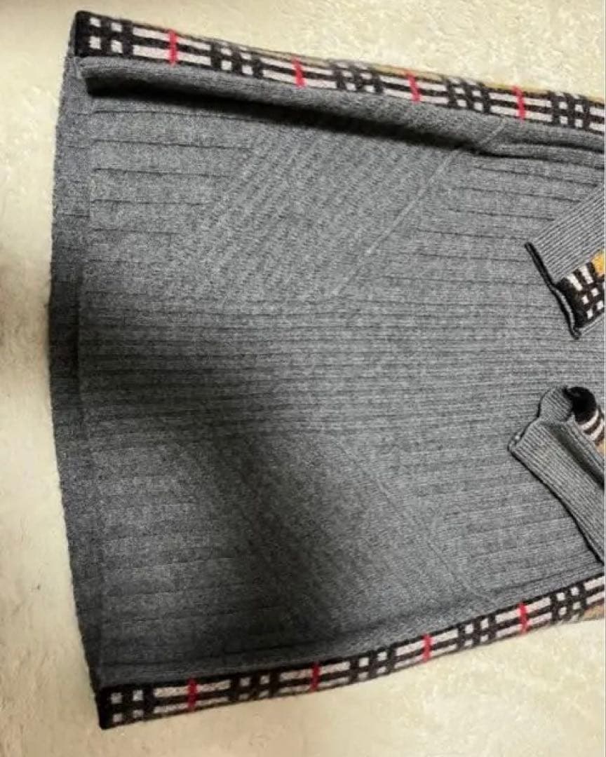 バーバリー⭐︎ニット⭐︎ワンピース⭐︎10Y⭐︎中古