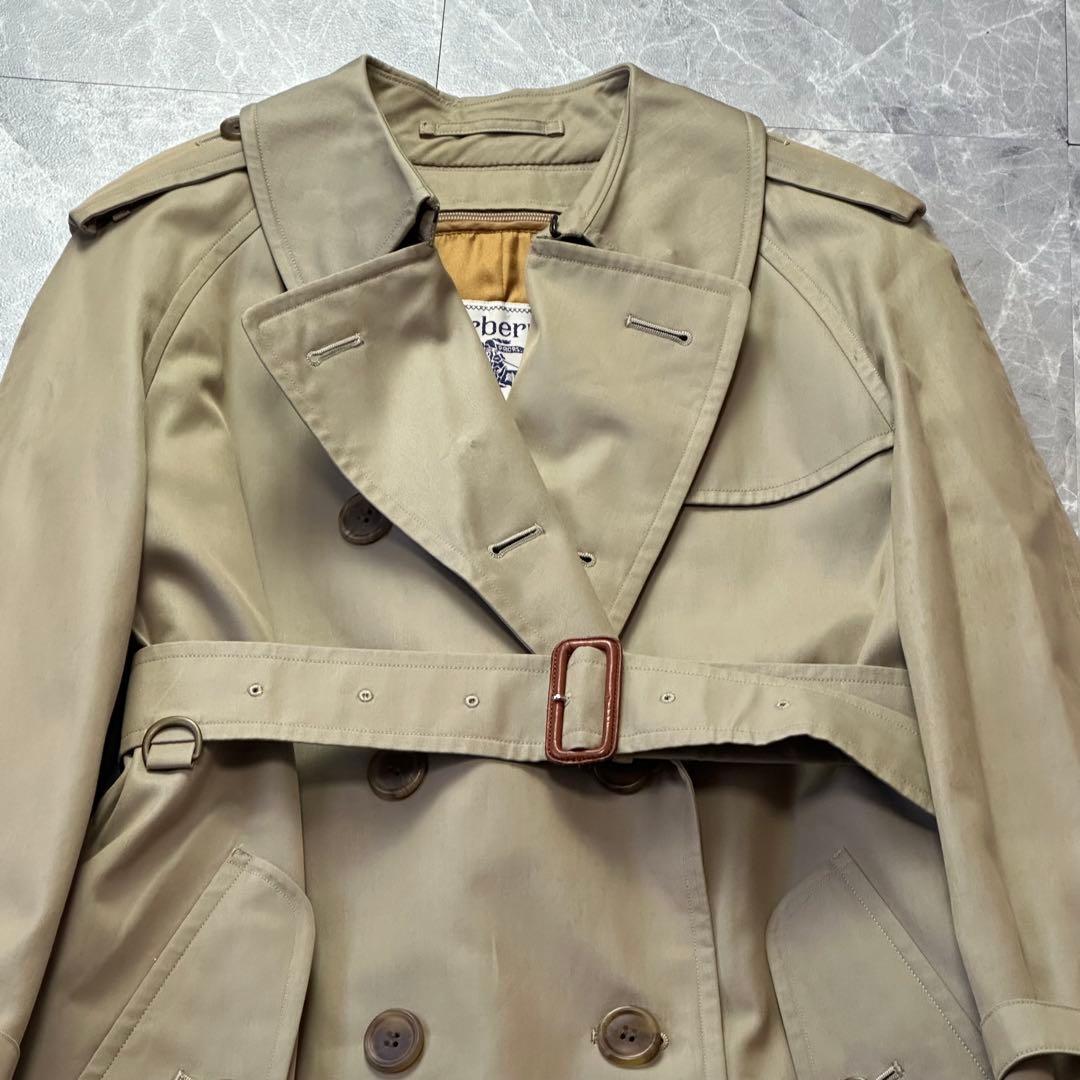 バーバリー♡トレンチコート　ベルトライナー　ノバチェック カーキ　7AB
