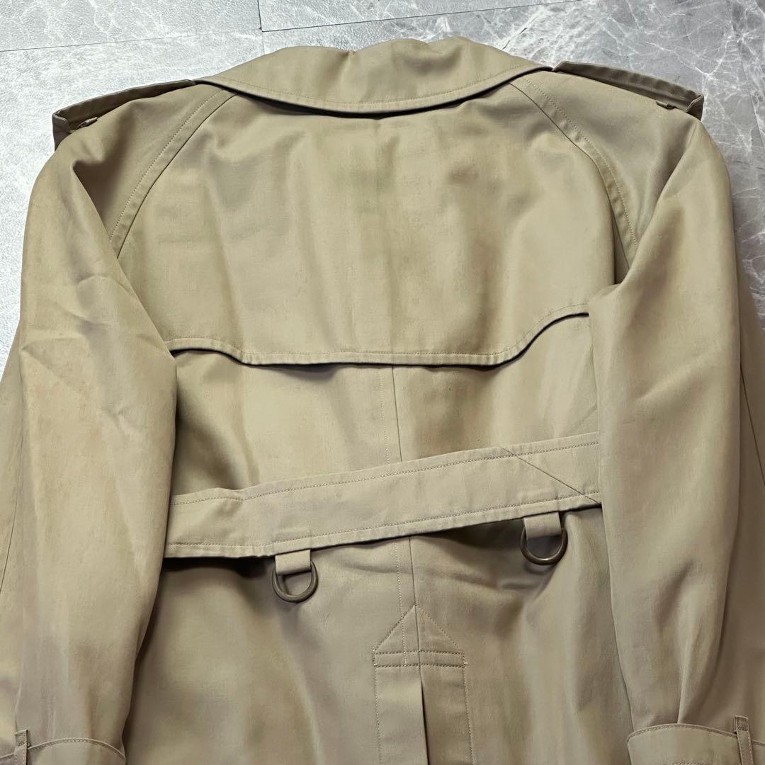 バーバリー♡トレンチコート　ベルトライナー　ノバチェック カーキ　7AB