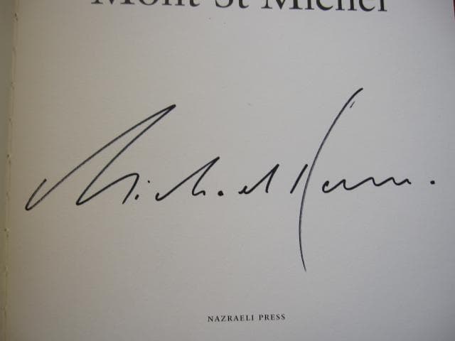 Mont St Michel　Michael Kenna　直筆サイン入り