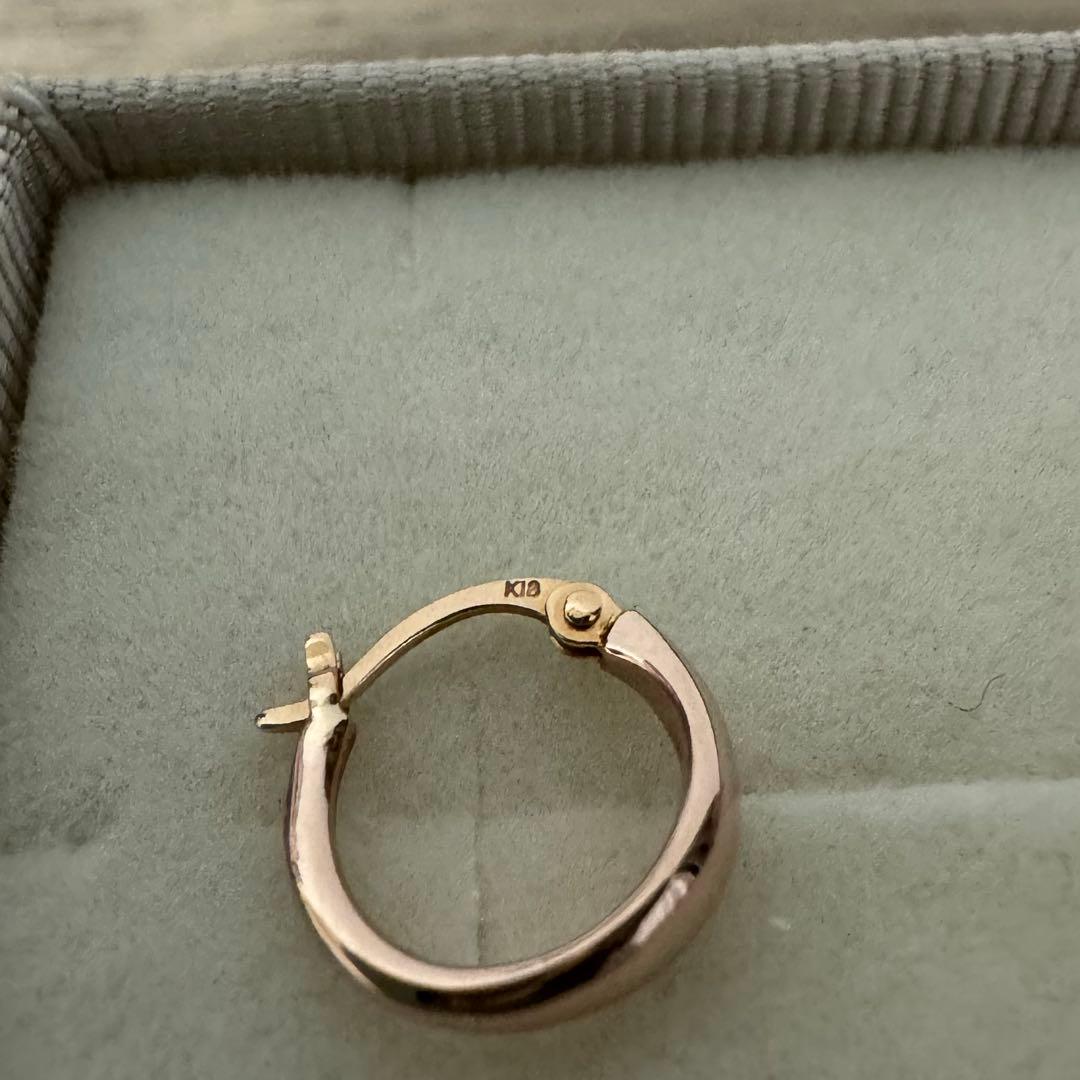 ete k10MPG フープピアス