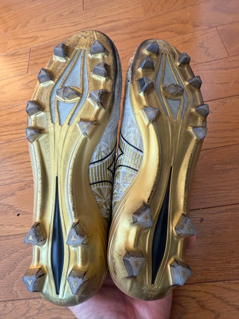 ミズノアルファジャパン限定カラー 24.5cm モレリア F50 X-FLY