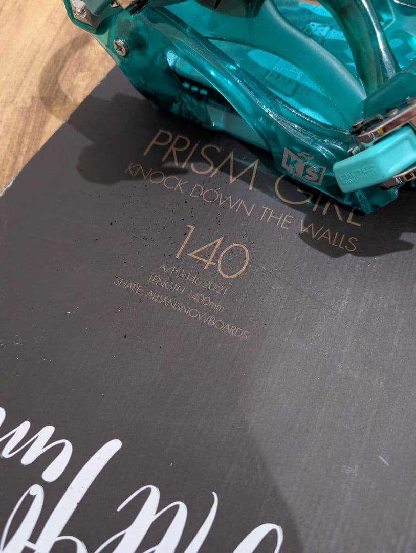 板のみ！ALLIAN スノーボード PRISM　GIRL　140cm