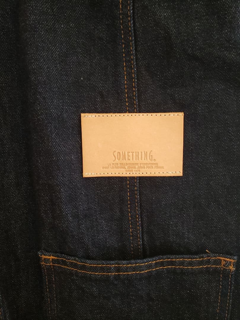 atelier サムシング ワイドサスペンダーサロペットM新品