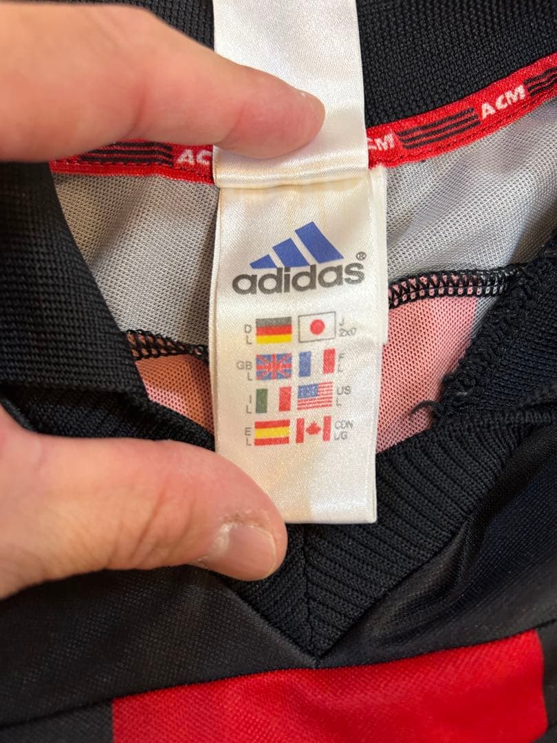 ACミラン ユニフォーム 長袖　adidas/アディダス