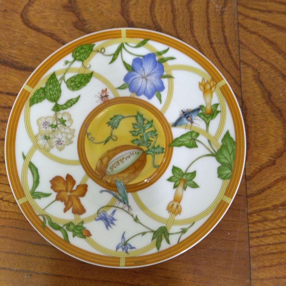 【る535】エルメス　シエスタ　食器セット プレート　カップ＆ソーサー