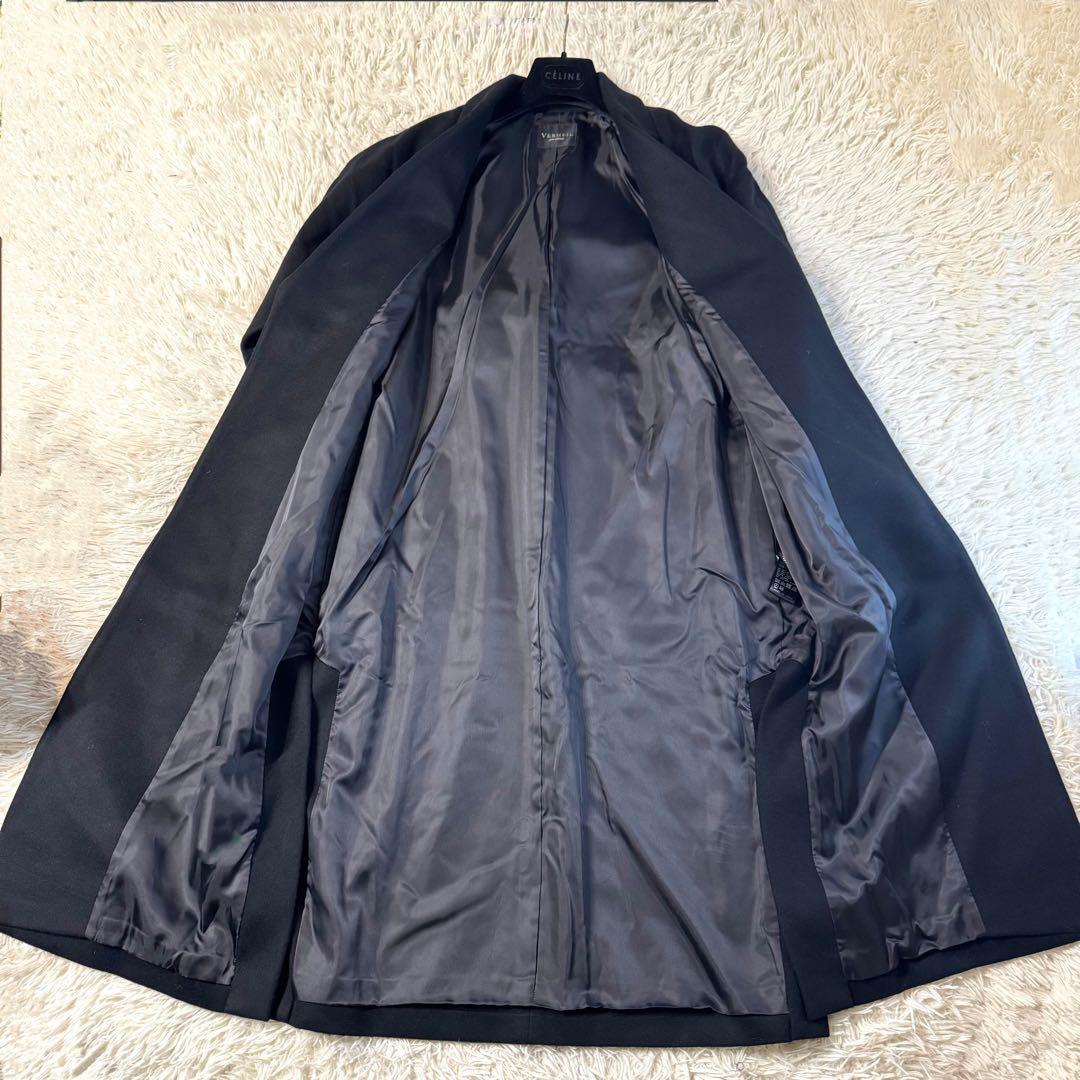 【美品】ヴェルメイユパーイエナ　ウールロングコート﻿ ベルト 36