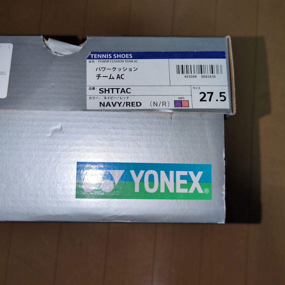 YONEX テニスシューズ ネイビー/レッド