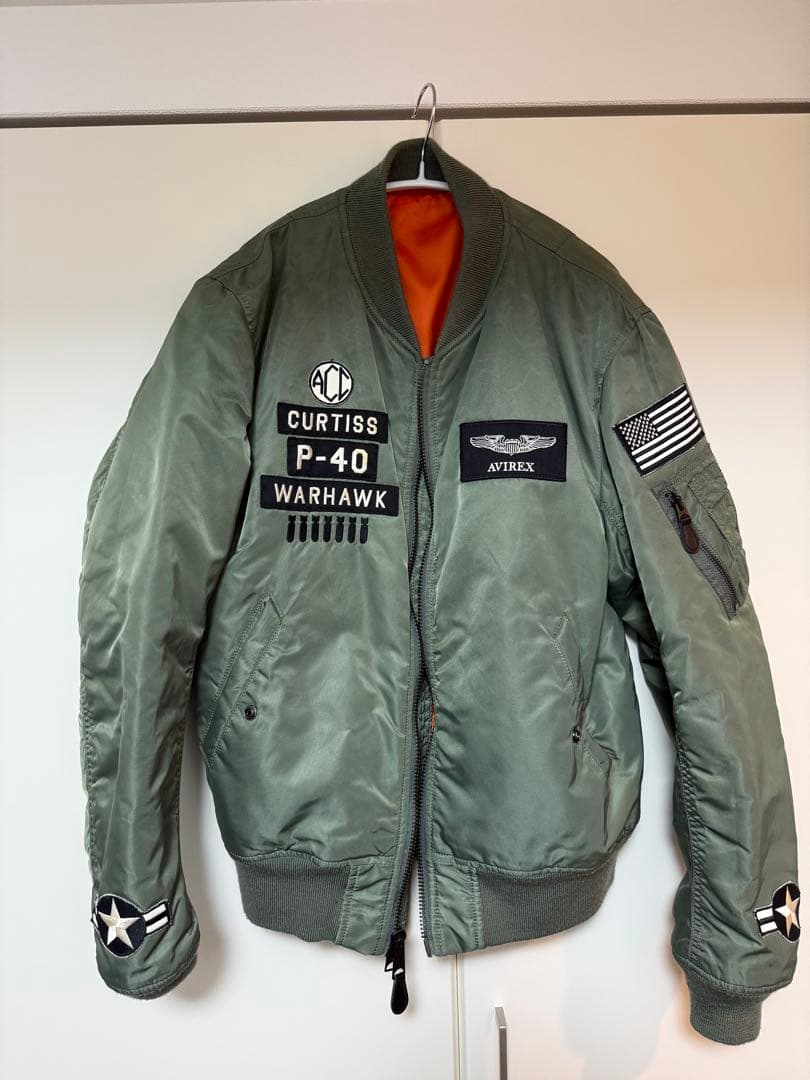 AVIREX P-40 WARHAWK MA-1ジャケット