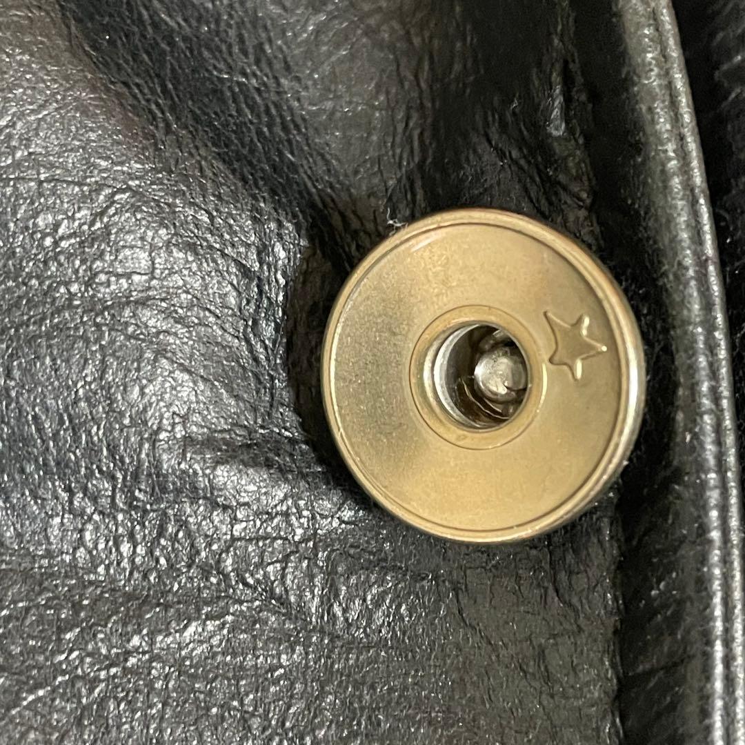 Levi's リーバイス レザーテーラードジャケット シワ加工 本革 L