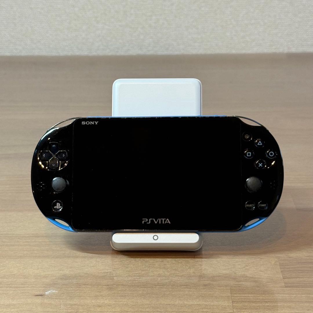5-059【訳ありジャンク】PSVITA PCH-2000 ブルー/ブラック