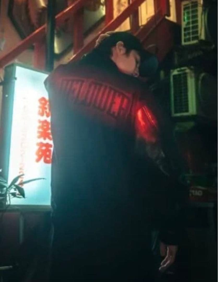 L ウィンダンシー × デラックス ヴァーシティ ジャケット スタジャン レザー