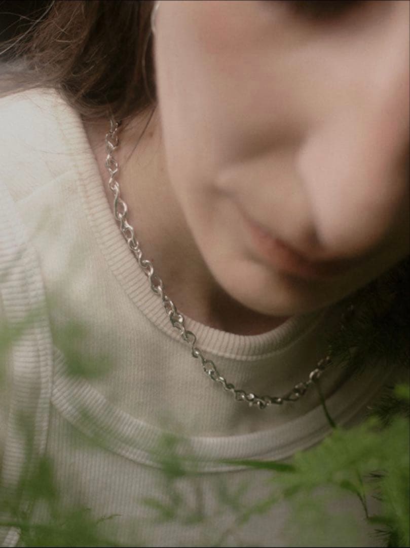 MARIA BLACK Juno Necklace 43 シルバー ほぼ未使用