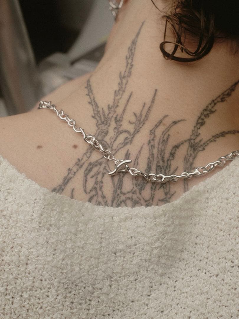 MARIA BLACK Juno Necklace 43 シルバー ほぼ未使用