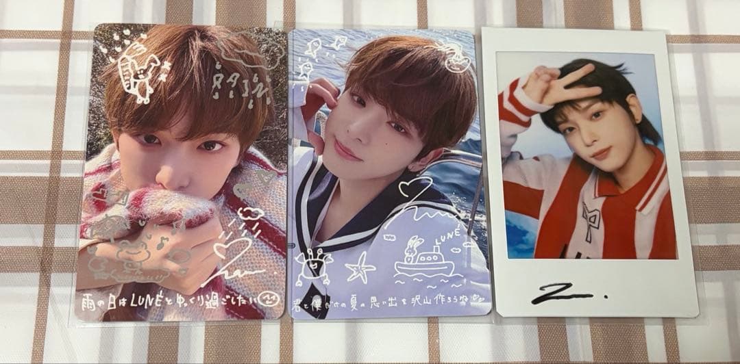 &TEAM andteam ハルア トレカ チェキ 110枚まとめ売り