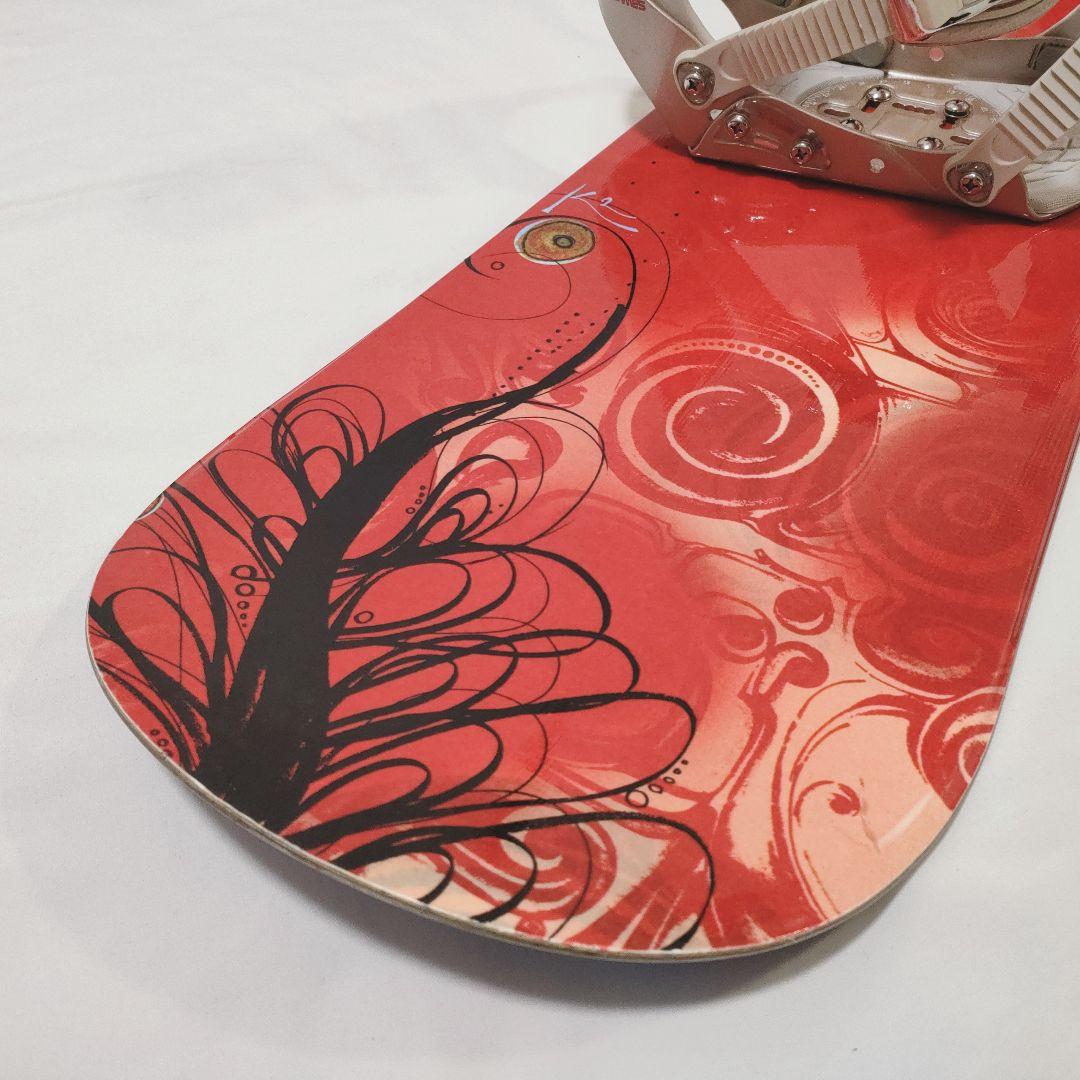 K2 X-GAMES Burton　板&バイン&ブーツ　GIRLS スノボセット