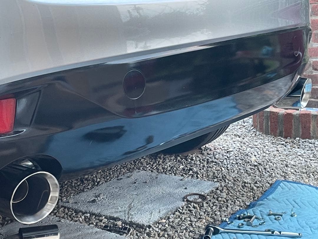 アクセラスポーツマフラー60パイ製作bm2fs.bm5fs.bm LFS共通新品