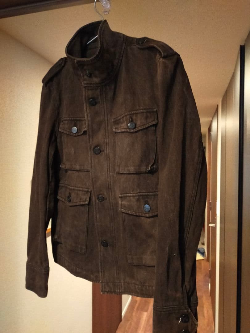 SRJ ミリタリージャケット　アローズ　ラルフローレン　RRL 泥染