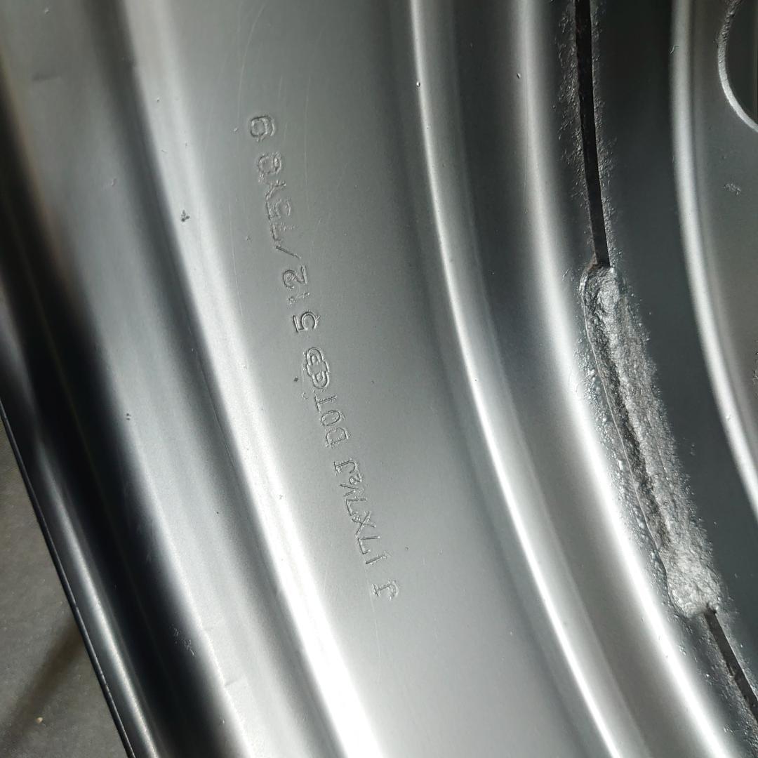 トヨタ純正 スチール 17x7.5J +15 FJクルーザー ハイラックス 4本