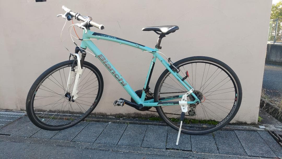 整備済 兵庫県西宮市発 Bianchi ビアンキ クロスバイク カメレオンテ
