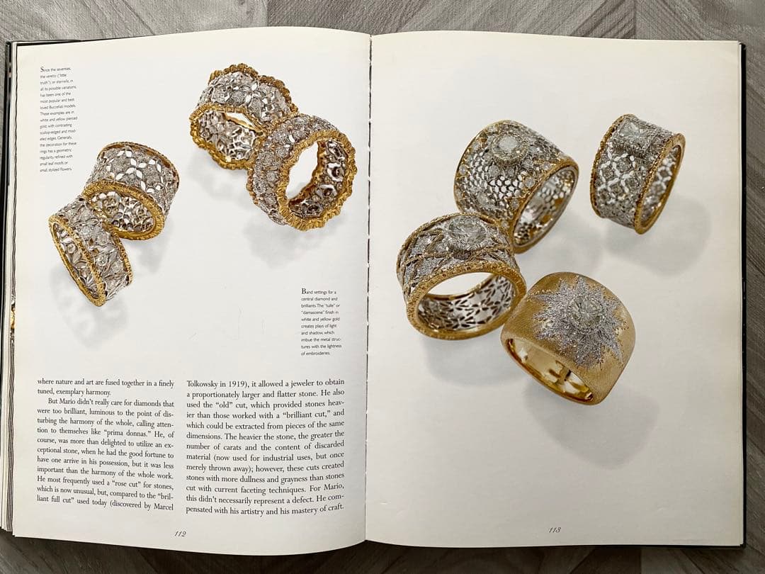 マリオ・ブチェラッティ ジュエリー・宝飾品作品集