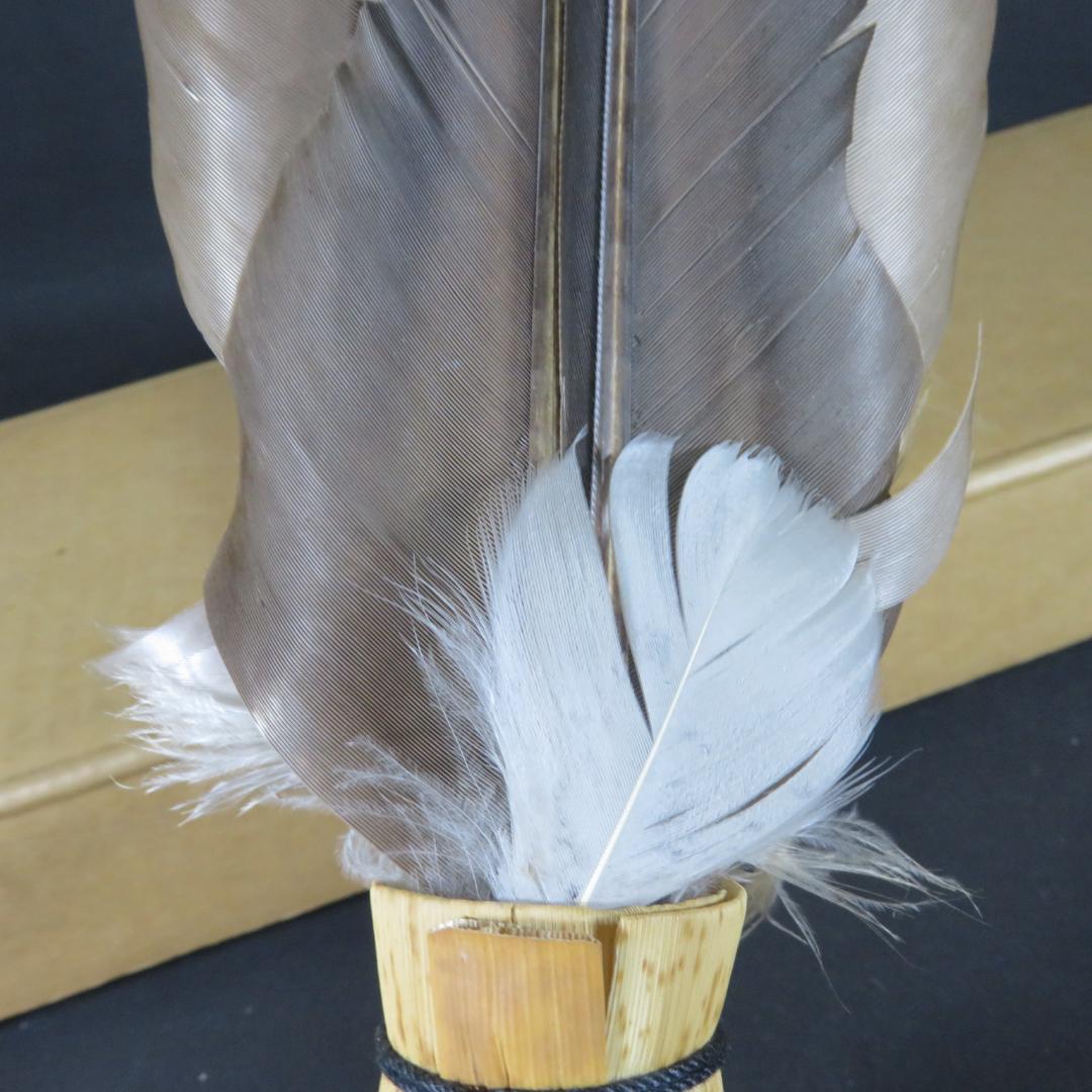 羽箒 茶道具 紙箱 鳥 羽根 茶の湯 お茶道具 お点前 手習い