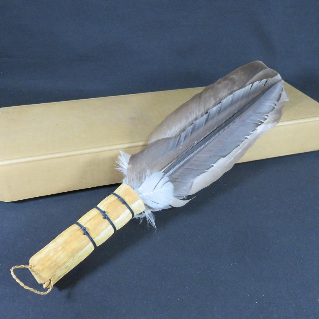 羽箒 茶道具 紙箱 鳥 羽根 茶の湯 お茶道具 お点前 手習い