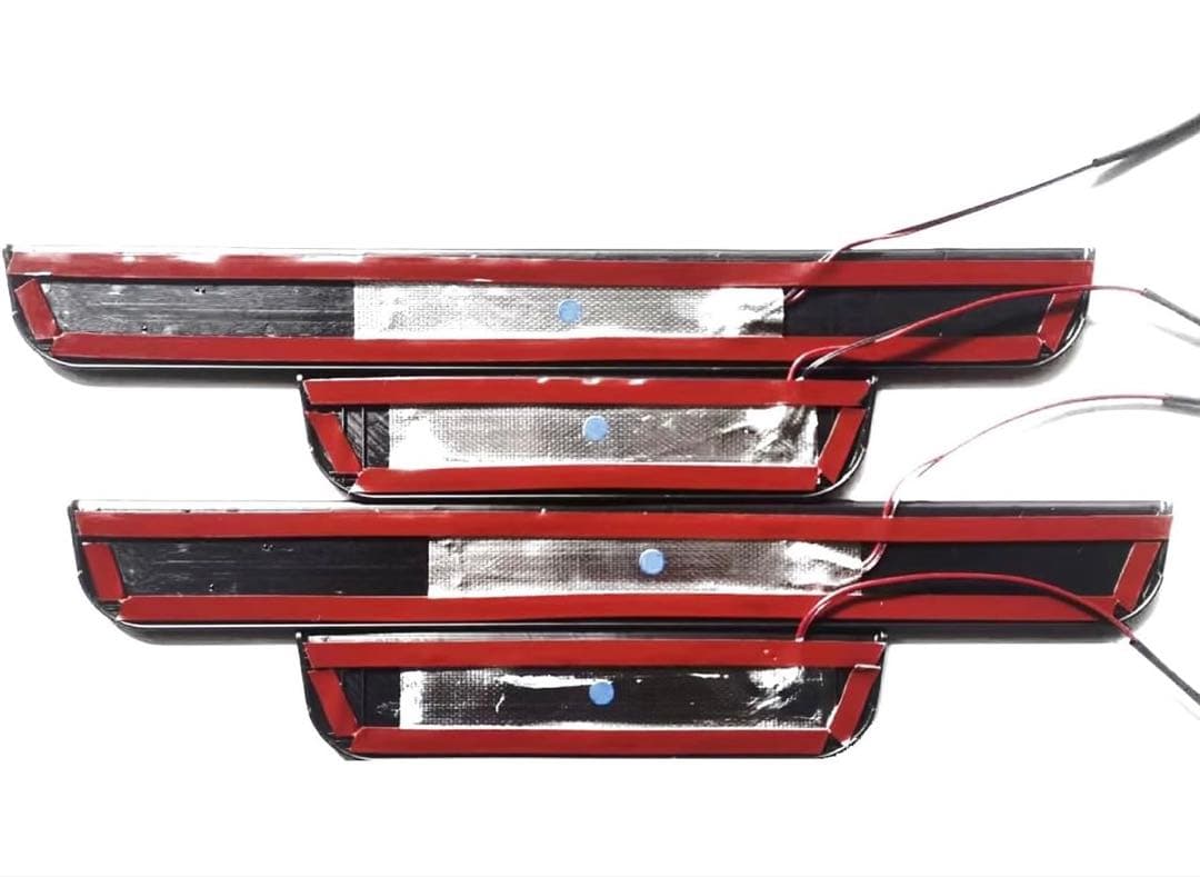 トヨタ 50プリウス 60プリウス 通用 スカッフプレート ヘアライン仕上げ