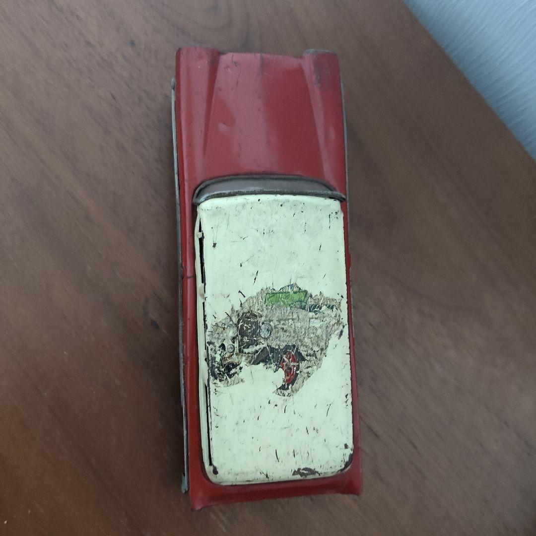 当時物 HIGH WAY PATROL POLICE NO.6ブリキ おまけ付