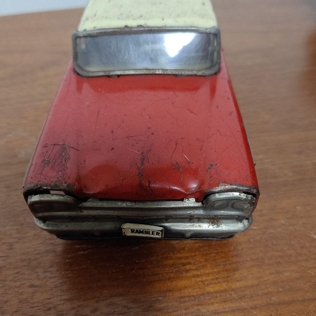 当時物 HIGH WAY PATROL POLICE NO.6ブリキ おまけ付