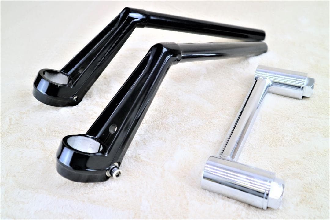 新品 VFタイプ ハンドル 黒+35π変換キット/汎用