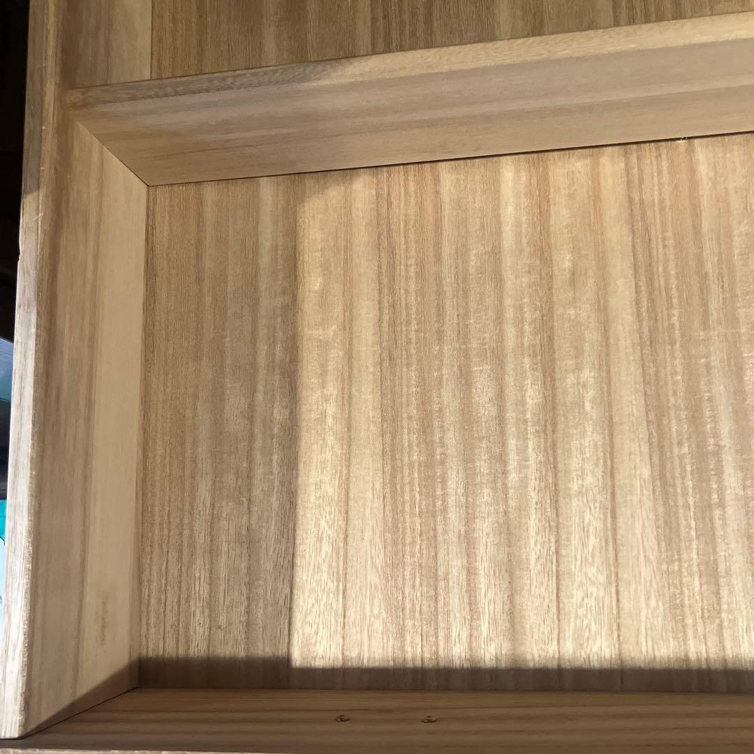 木製2段引き出し箪笥