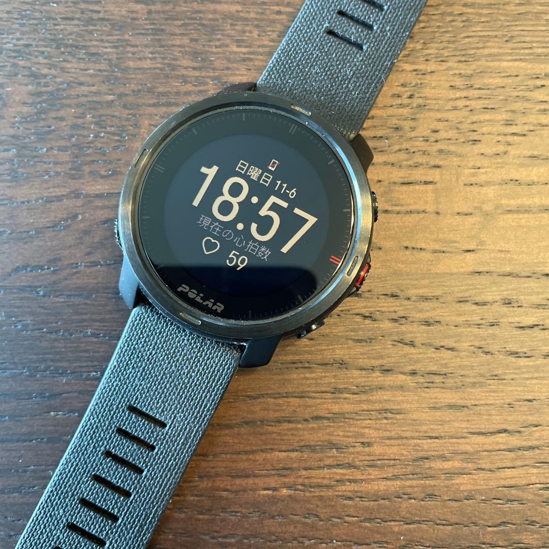 POLAR GRIT X ポラール　 スポーツウォッチ　ブラック　美品