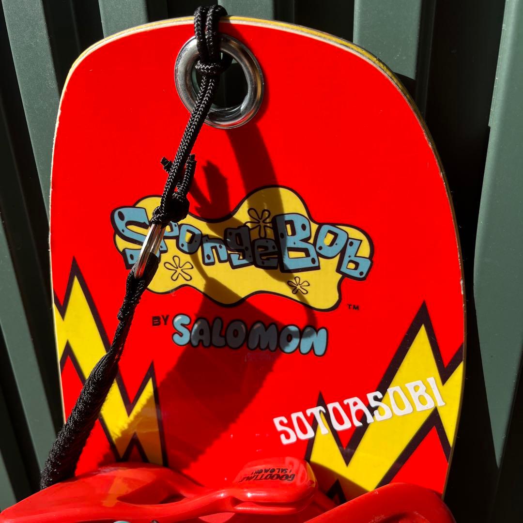 サロモン TEAM PACKAGE 90 スポンジボブ ハーネス付き