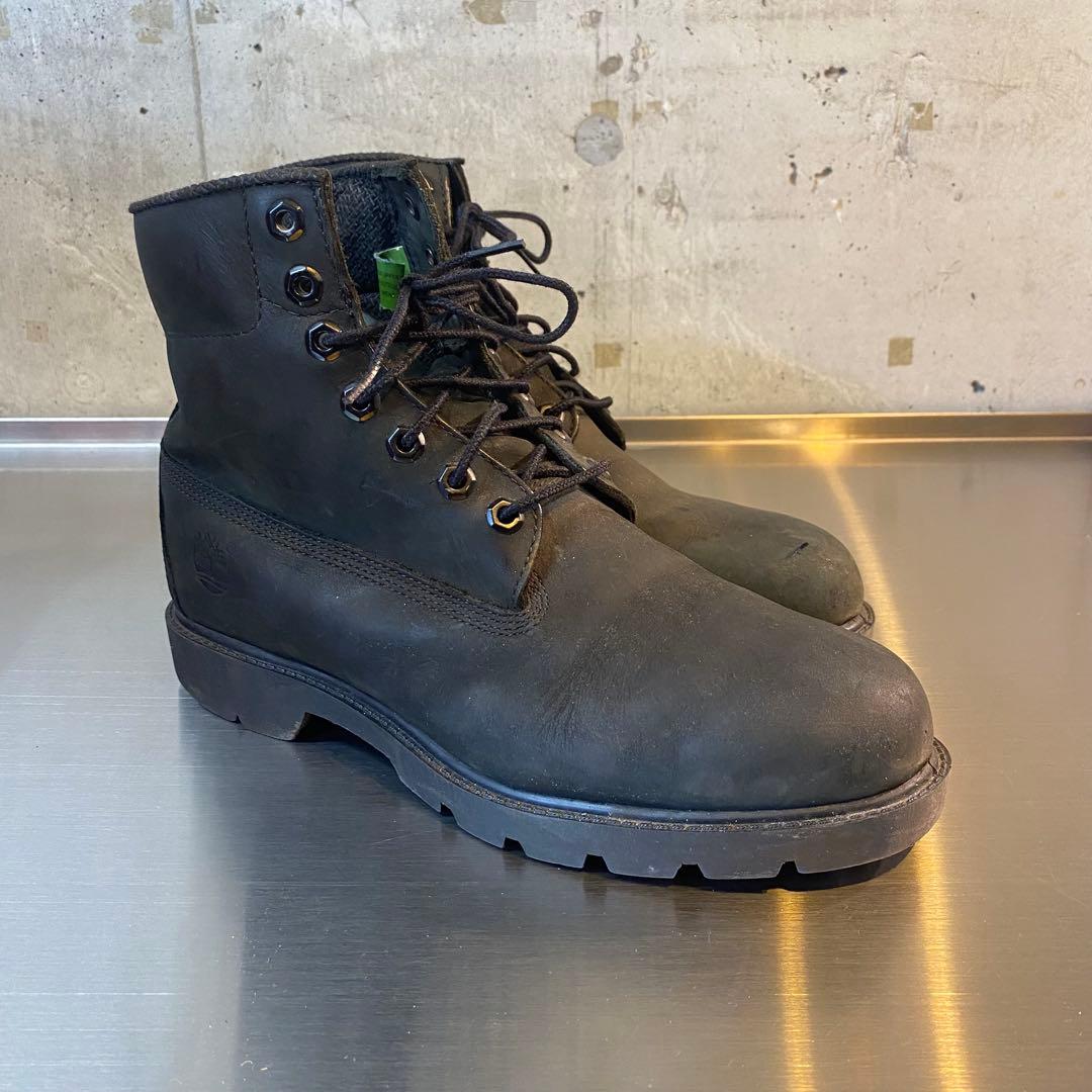 Timberland ブラック ワークブーツ　28cm
