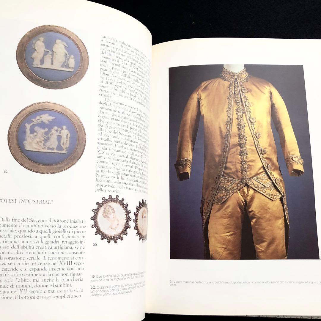 中世から現代までのボタン 写真集「Bottoni」Zanfi Editori