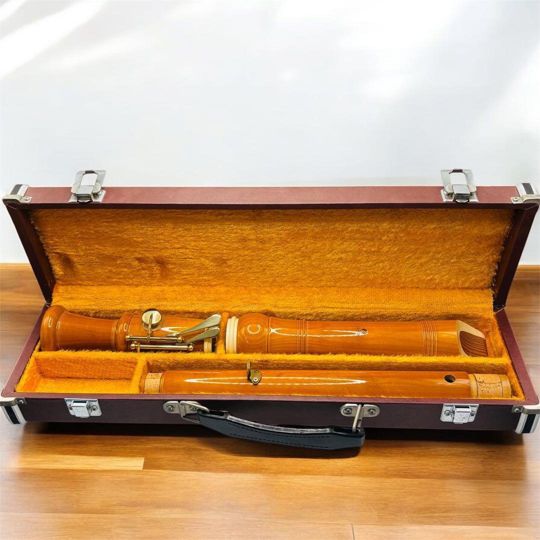 全音　テナーリコーダー　木製　2400B