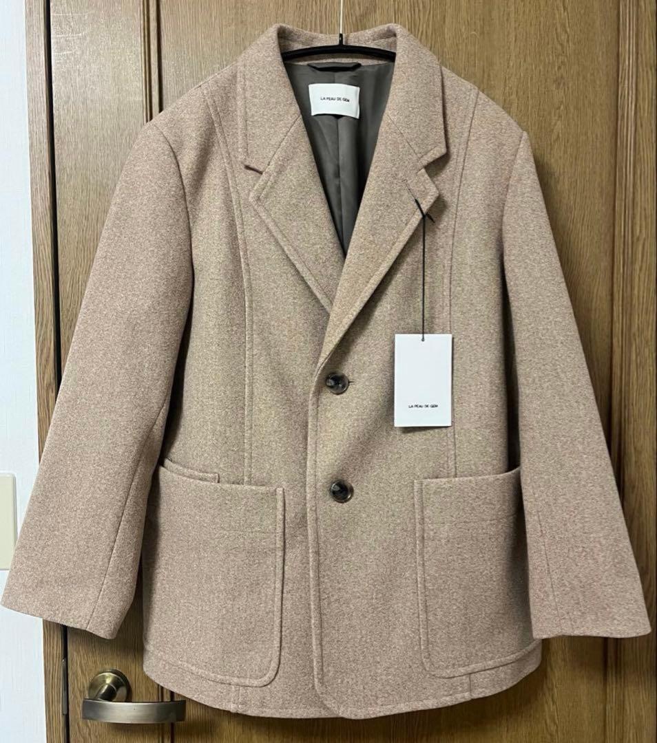 【新品・タグ付き】la peau de gem テーラードジャケットコート