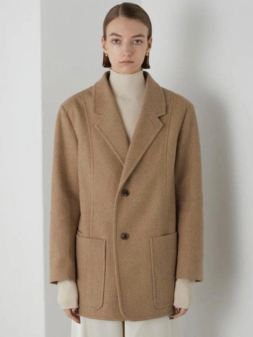 【新品・タグ付き】la peau de gem テーラードジャケットコート