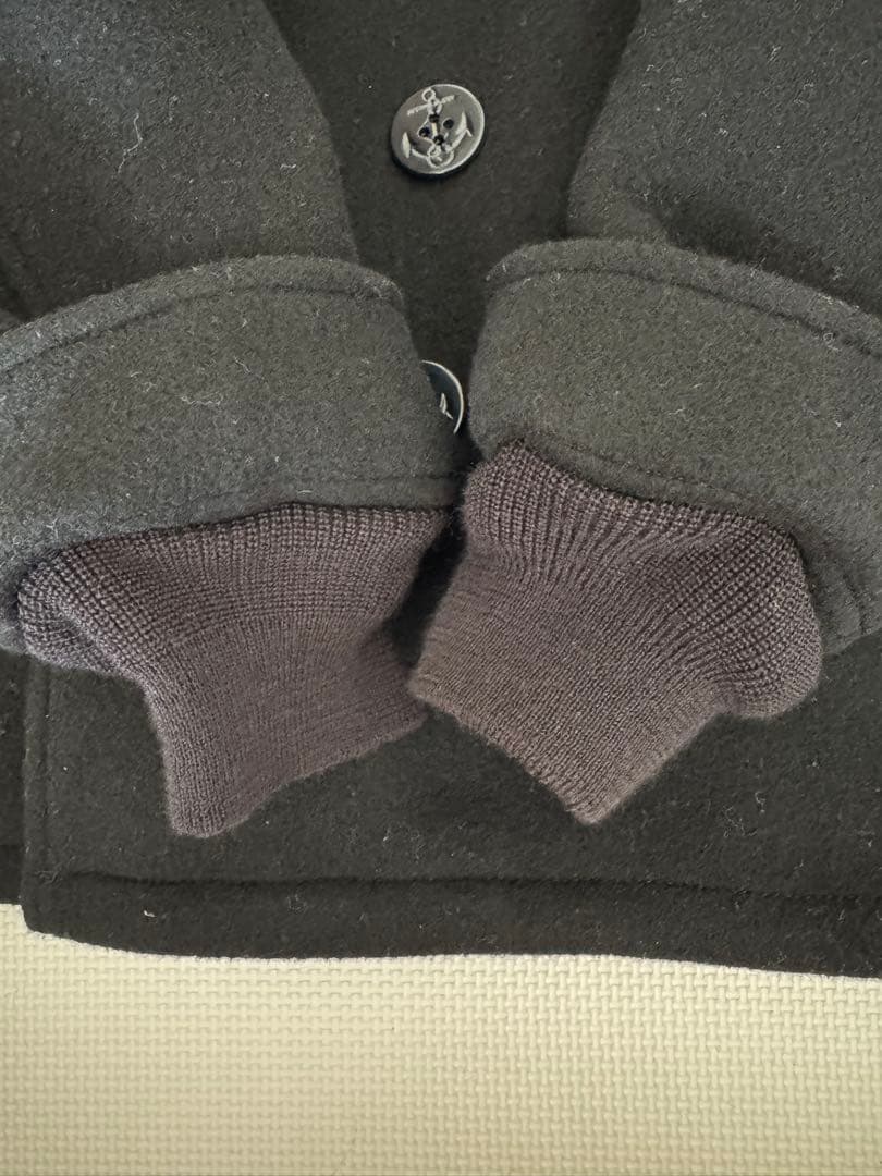 アイアンハート 撥水メルトン ウールピーコート