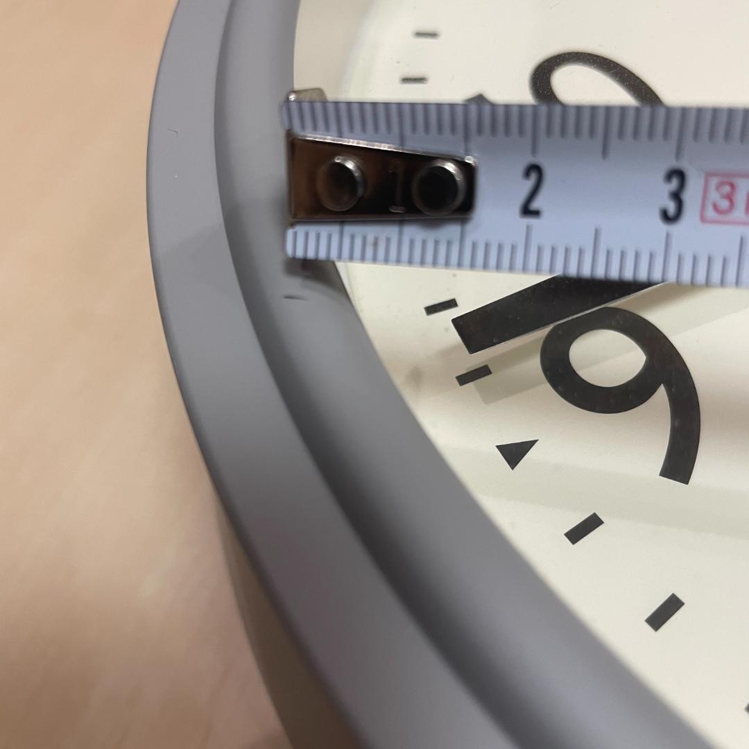 【新品同様】JONES CLOCKS プロペラ針 レトロデザイン 壁掛け時計