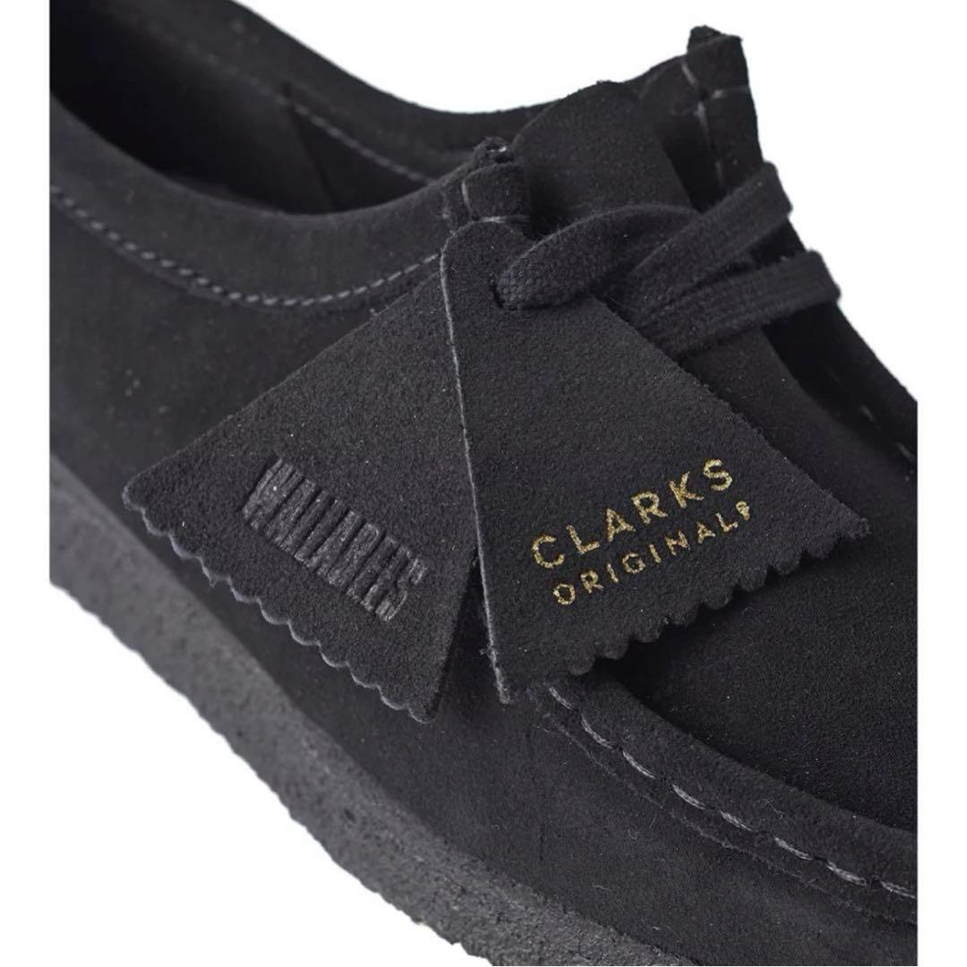 CLARKSクラークス Wallabee メンズ ワラビー スエード ブラック